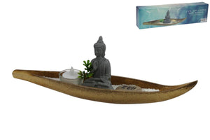 Zen Garden with Buddha