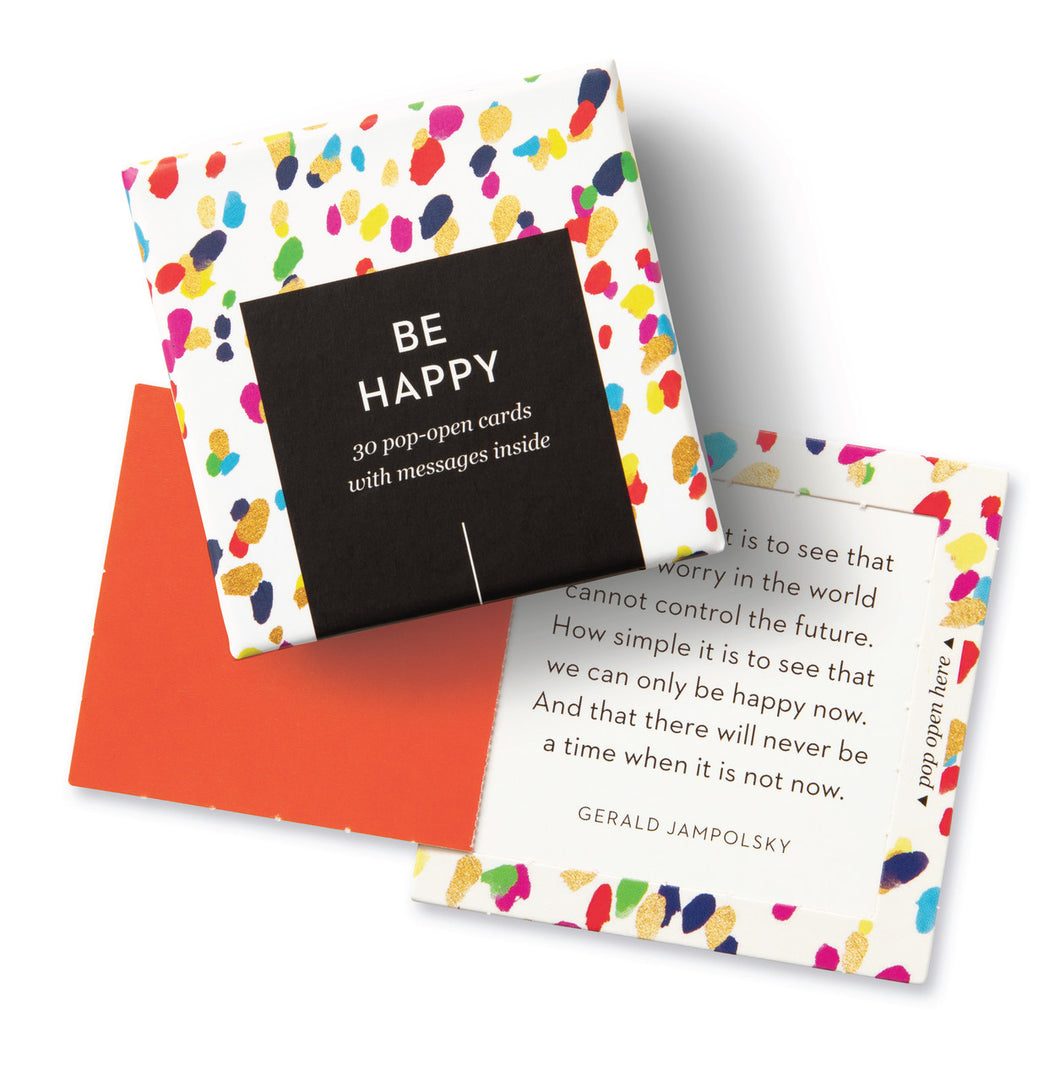 ThoughtFulls Pop-Open Cards – Be Happy
