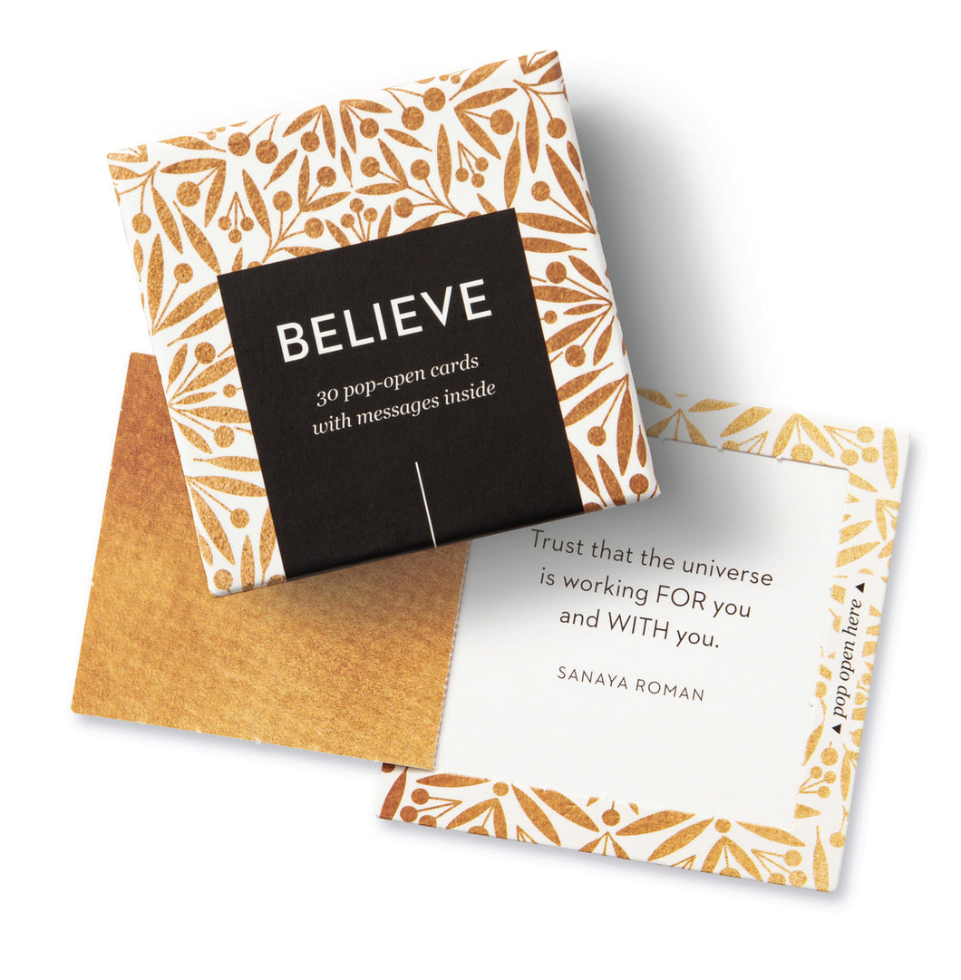 ThoughtFulls Pop-Open Cards – Believe