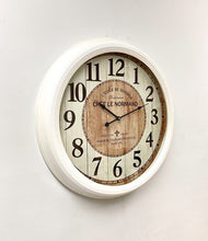 Load image into Gallery viewer, Antique Large Wall Clock, Metal Frame
