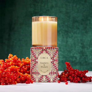 Raspberry &amp; Rhubarb 350g Candle