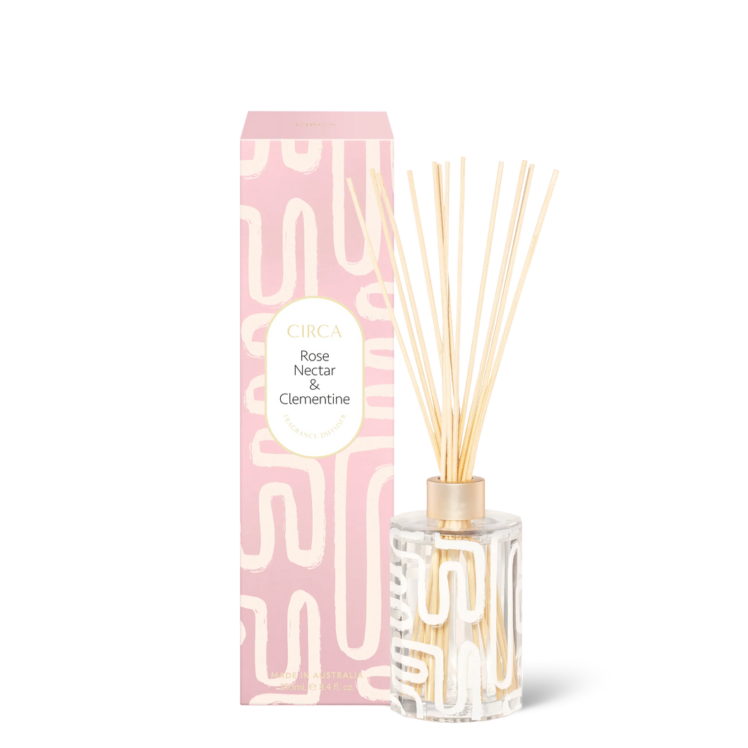 Limited Edition CIRCA Rose Nectar & Clementine Fragrance Diffuser 250ml