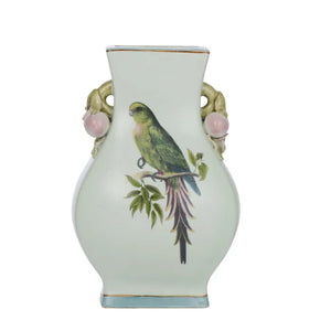 Perroquet Parrot Bird Ceramic Vase 15.5x12x26cm