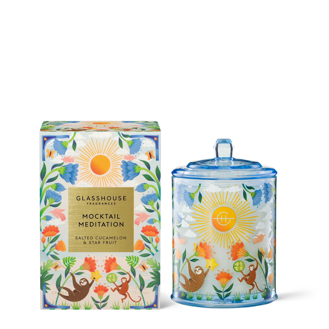 Glasshouse limited edition candle/Mocktail Meditation