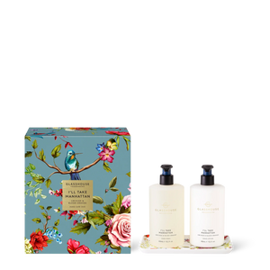 Limited Edition Glasshouse Enchanted Garden Hand Care Duo - I'll Take Manhattan - Orchids & Blood Orange