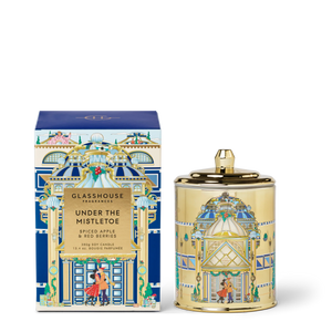 Glasshouse Under the Mistletoe candle