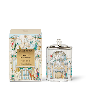 Glasshouse White Christmas candle