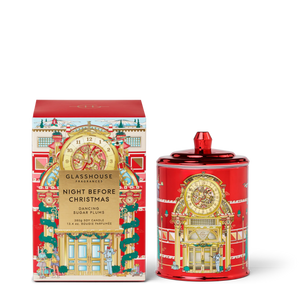 Glasshouse Night Before Christmas candle/Limited Edition