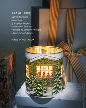 Load image into Gallery viewer, Glasshouse Fragrances- White Christmas-380g Candle -Christmas
