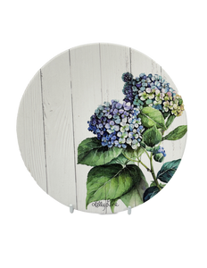 Hydrangea 16cm Ceramic Trivet