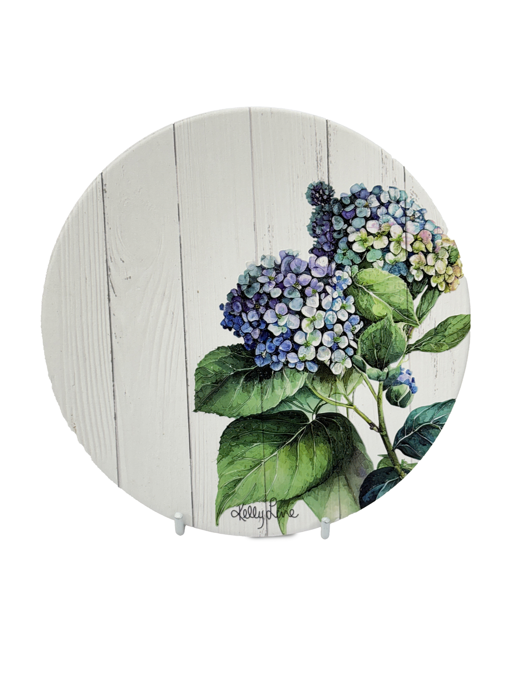 Hydrangea 16cm Ceramic Trivet