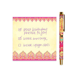 Intrinsic Happiness Rollerball Pen - Purple Ink