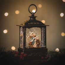 Load image into Gallery viewer, Snowing French Lantern Small / Nativity
