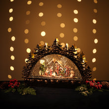 Load image into Gallery viewer, Snowing Candle Bridge / Nativity
