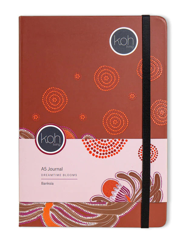 koh living Aboriginal Banksia Journal A5