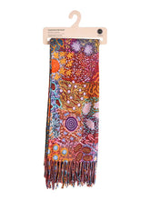 Load image into Gallery viewer, ABORIGINAL GRANDMOTHER&#39;S COUNTRY SCARF
