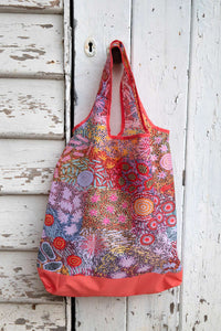 Aboriginal Grandmother's Country Recycled tote Bag 45cm