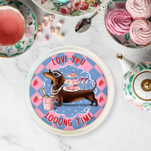 Load image into Gallery viewer, The Lil' Graze Plate  'Love you Long Time' 21 cm  Gift Boxed
