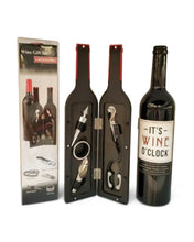 Load image into Gallery viewer, Men&#39;s Republic - Wine Tool Gift Set - 5 pcs in Bottle
