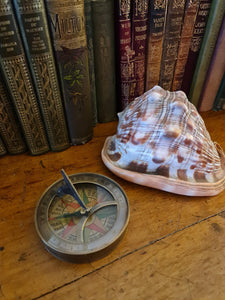 Bronze Sundial Compass