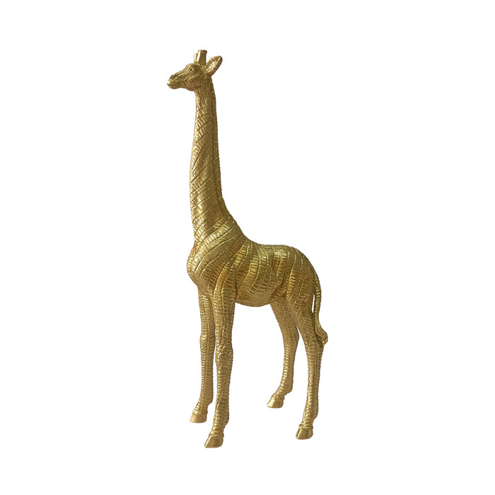 MEYER GOLD RESIN GIRAFFE