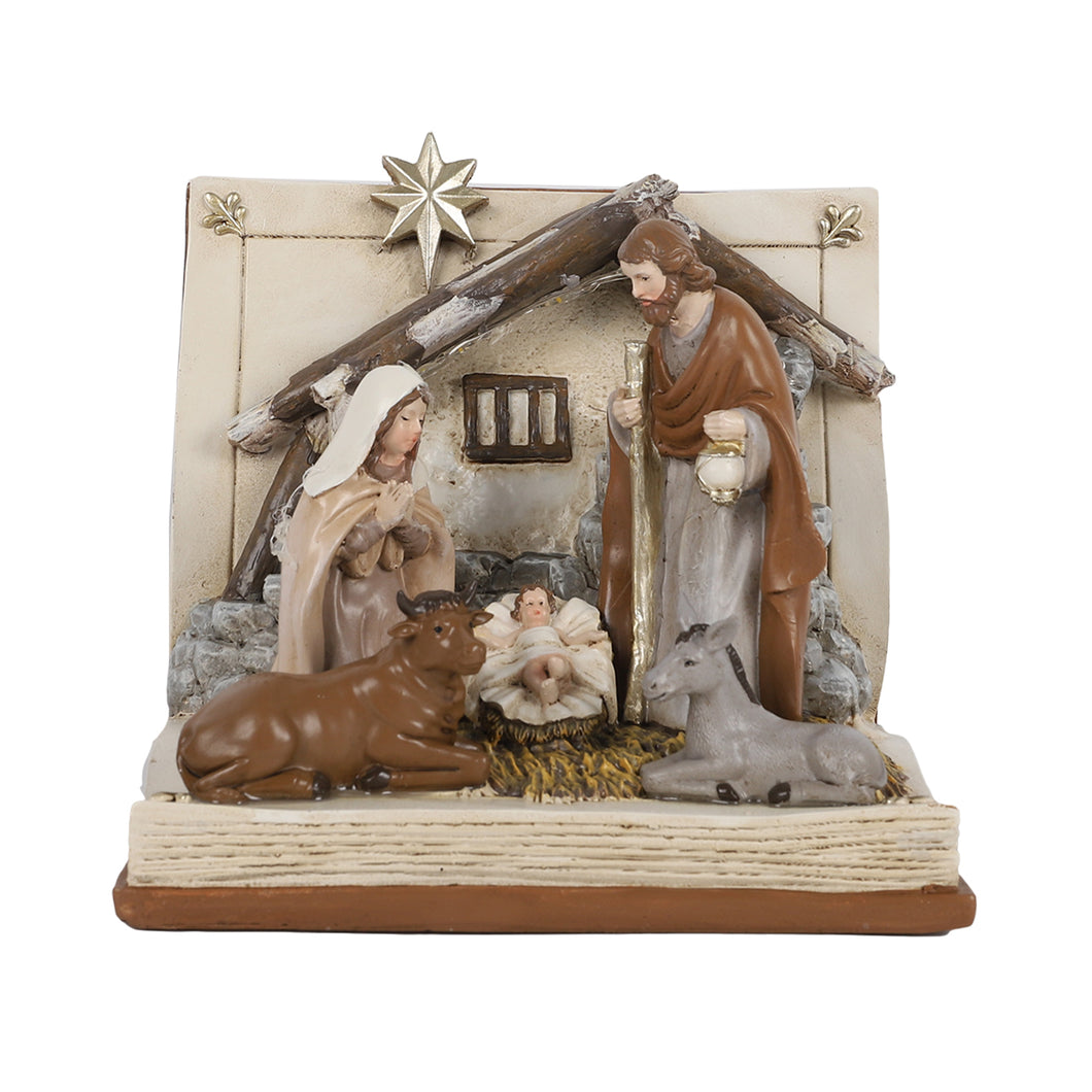 RSN Nativity Book 17cm