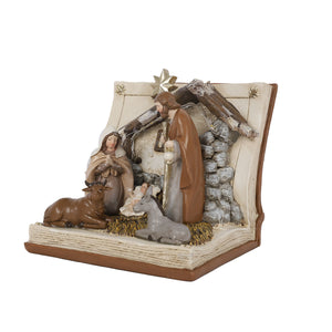 RSN Nativity Book 17cm