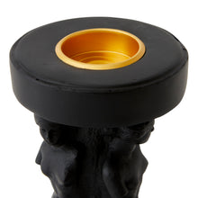 Load image into Gallery viewer, Renaissance Goddess Candle Holder - Black
