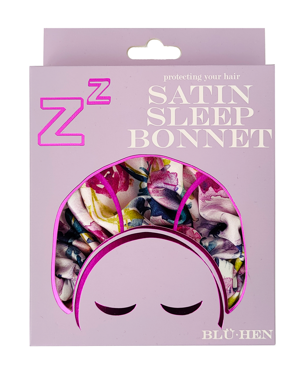 Peonie Rose Satin Sleep Bonnet