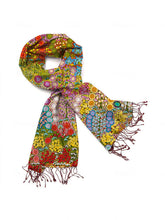 Load image into Gallery viewer, koh living Aboriginal Wild Flowers Scarf
