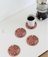 Load image into Gallery viewer, Koh Living Aboriginal Home Wooden Coaster 4 Pack Regular price
