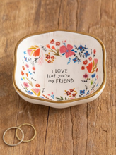 Load image into Gallery viewer, Artisan Trinket Bowl - Friend
