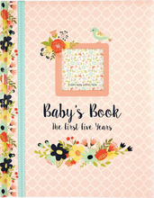 Load image into Gallery viewer, Baby&#39;s Book: The First Five Years (Floral)
