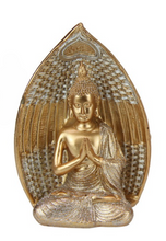 Load image into Gallery viewer, Gold Buddha in Rattan Leaf
