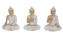 Load image into Gallery viewer, Gold/Grey Rulai Buddha
