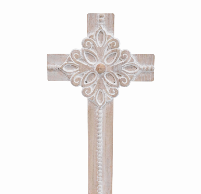 cross vintage fleur