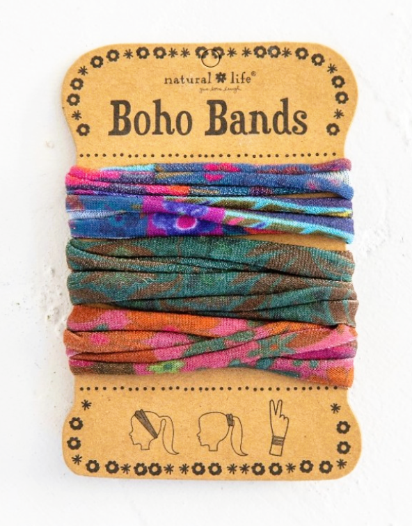 Boho Bands Navy/Green/Pink