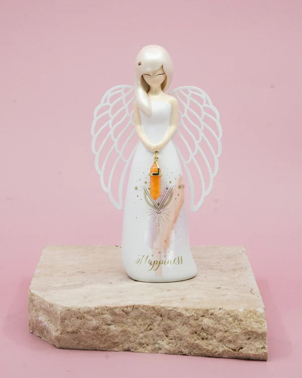 angel Figurine - Happiness - Sunstone