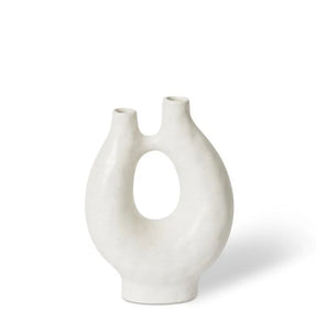 White Ceramic Harlem Vase