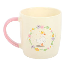Load image into Gallery viewer, Floral Duck Mug
