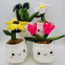 12cm flower bobballs (4 assorted)