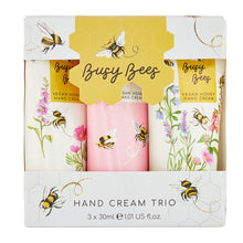 Load image into Gallery viewer, Heathcote &amp; Ivory Busy Bees Hand Cream Trio
