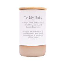 Load image into Gallery viewer, Heartfelt Jar of Baby Memories
