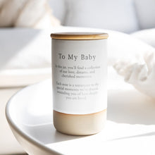 Load image into Gallery viewer, Heartfelt Jar of Baby Memories
