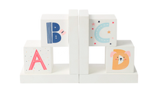 Load image into Gallery viewer, Baby Or Children Bookends-Alphabet Design
