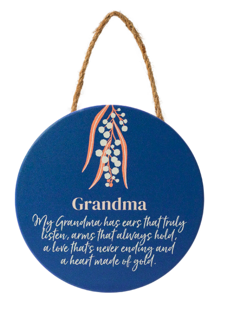 Grandma Verse Hanging Plaque