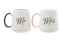 Load image into Gallery viewer, Wedding Mr &amp; Mrs Mug Set
