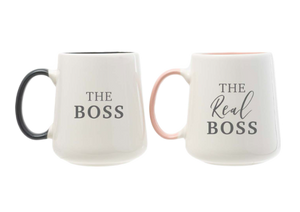Wedding The Boss & The Real Boss Mug Set