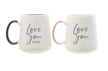 Load image into Gallery viewer, Wedding Love You &amp; Love You More Mug Set
