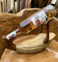 Load image into Gallery viewer, Duck Wine Bottle Holder - Lacquered
